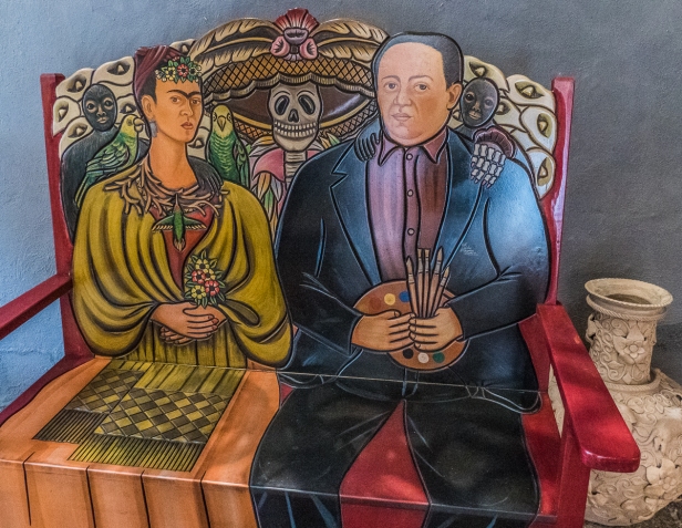 Frida Kahlo and Diego Rivera seat, Casa de los Venados
